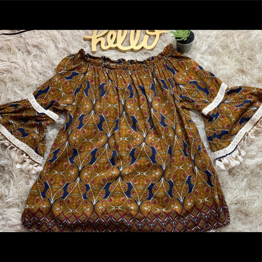 Beautiful Paradise top from Anthropologie